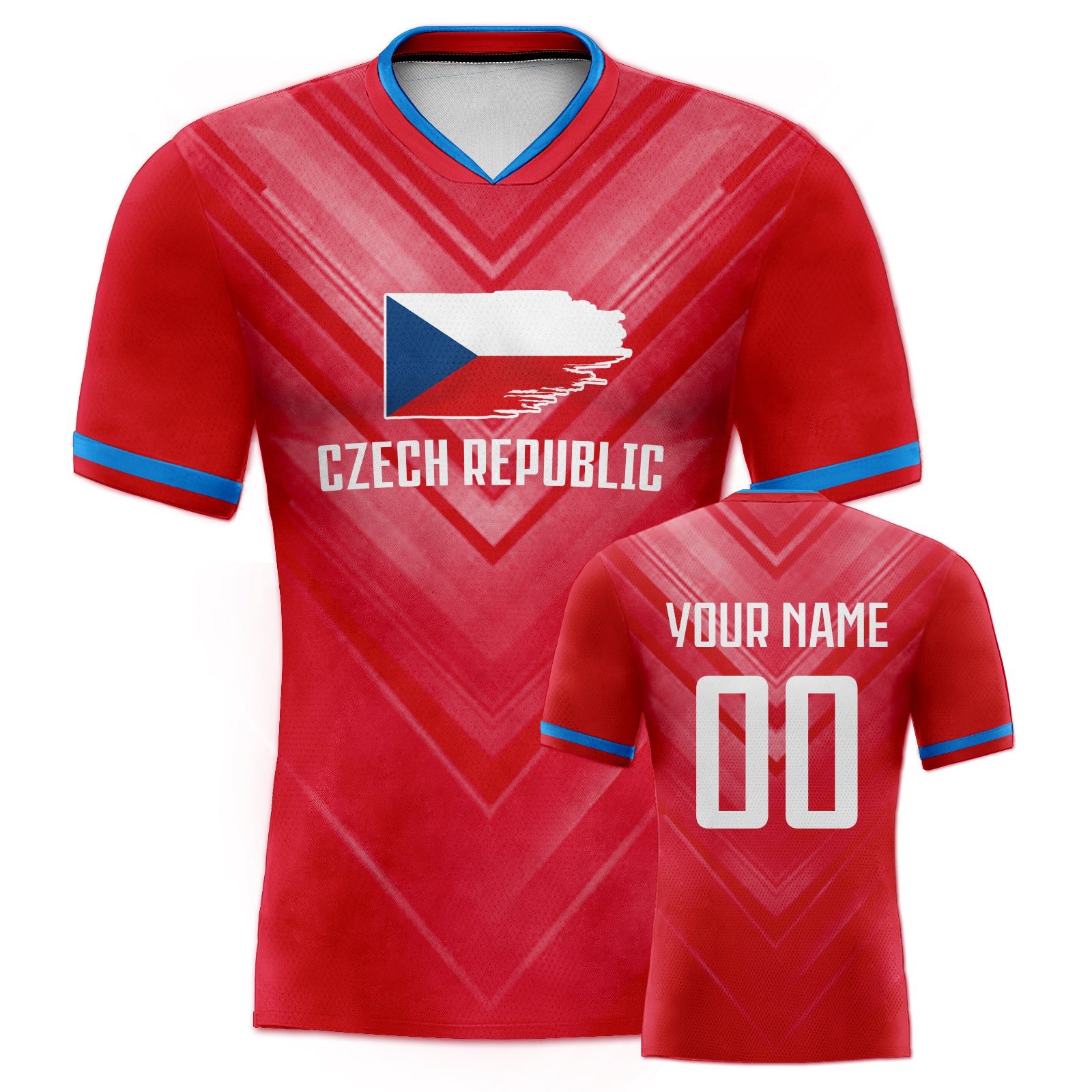 Custom Printed Football Jersey | Personalized Numbered Sports Shirt