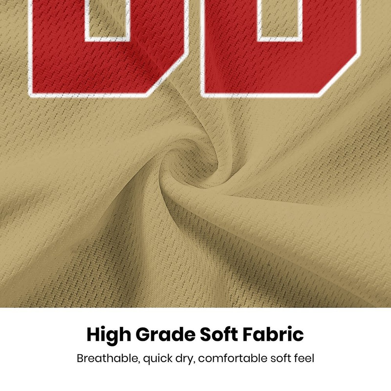 Customizable Baseball Jersey | Old Gold Red-White Personalized Name and Number Option