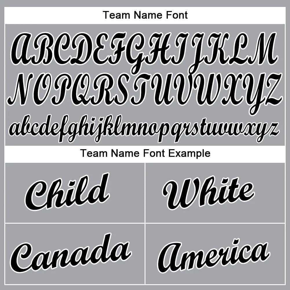 Custom Gray Black-White Baseball Jersey | Name and Number Personalization for Team Practice